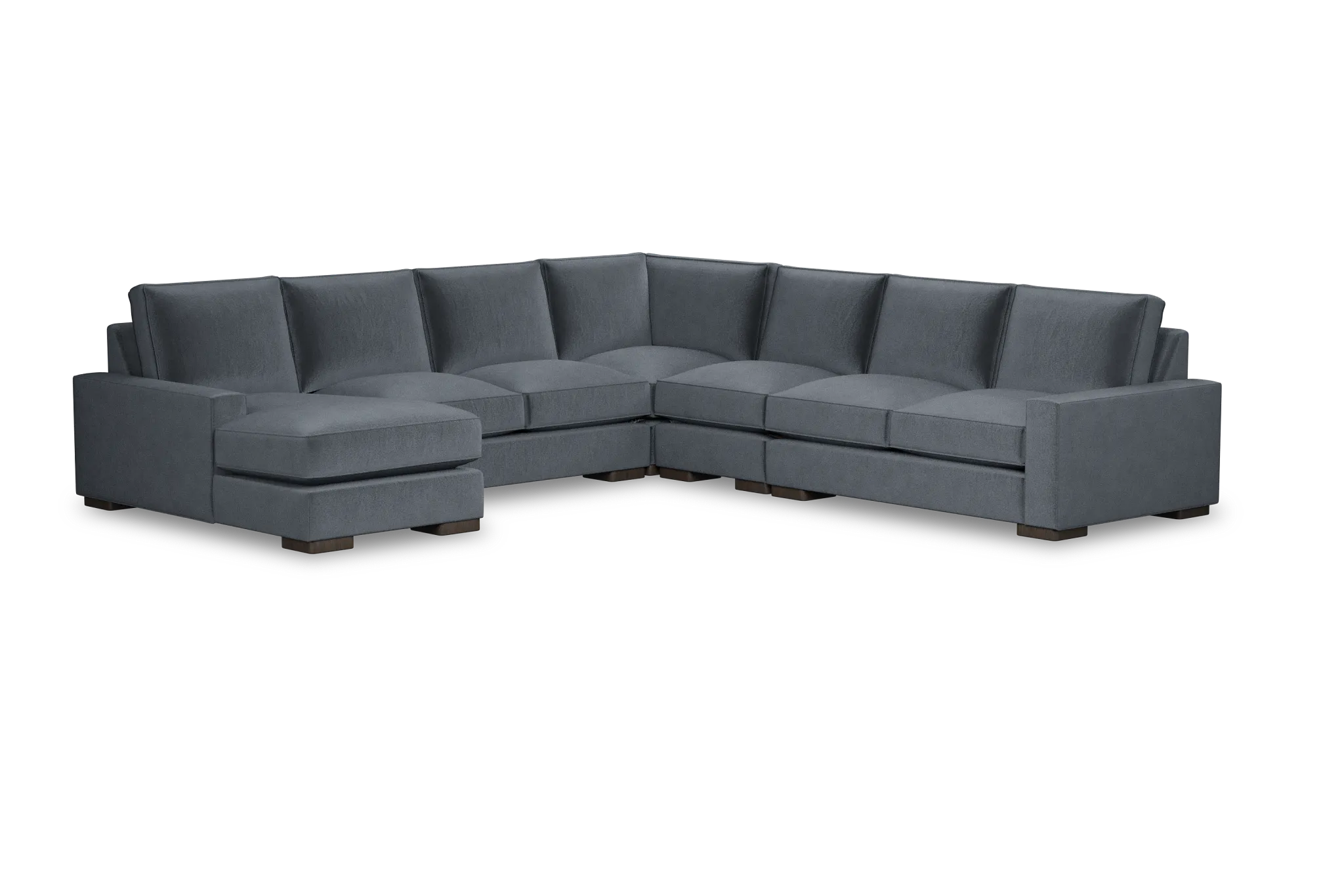 Edgewater Joya Gray Large Left Chaise Sectional