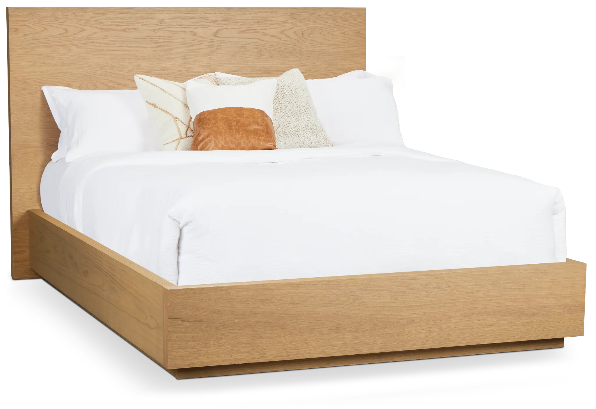 Haven Light Tone Platform Bed Haven Light Tone Platform Bed