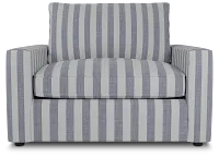 Siesta Sea Lane Dark Blue Fabric Chair