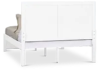 Charleston White Panel Bed