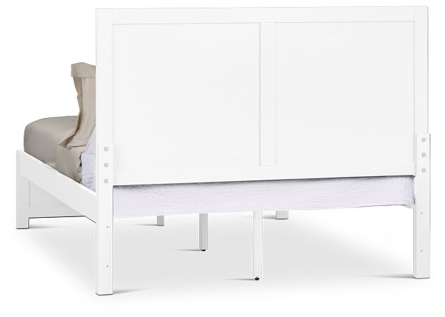 Charleston White Panel Bed