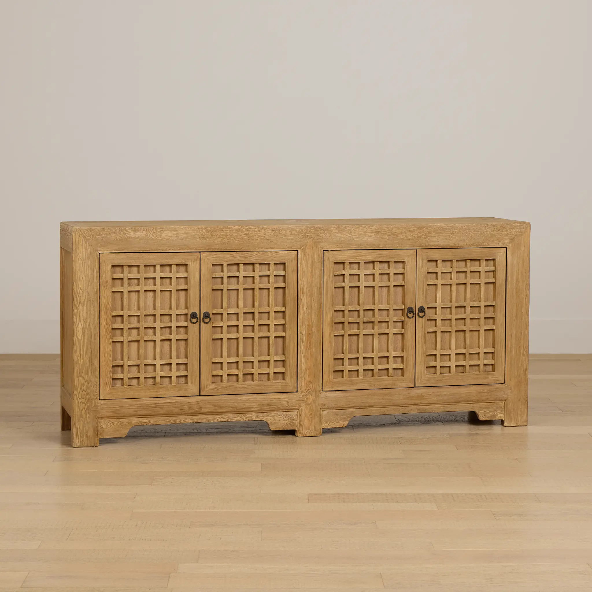 Lorah Light Tone Four-door Cabinet Lorah Light Tone Four-door Cabinet
