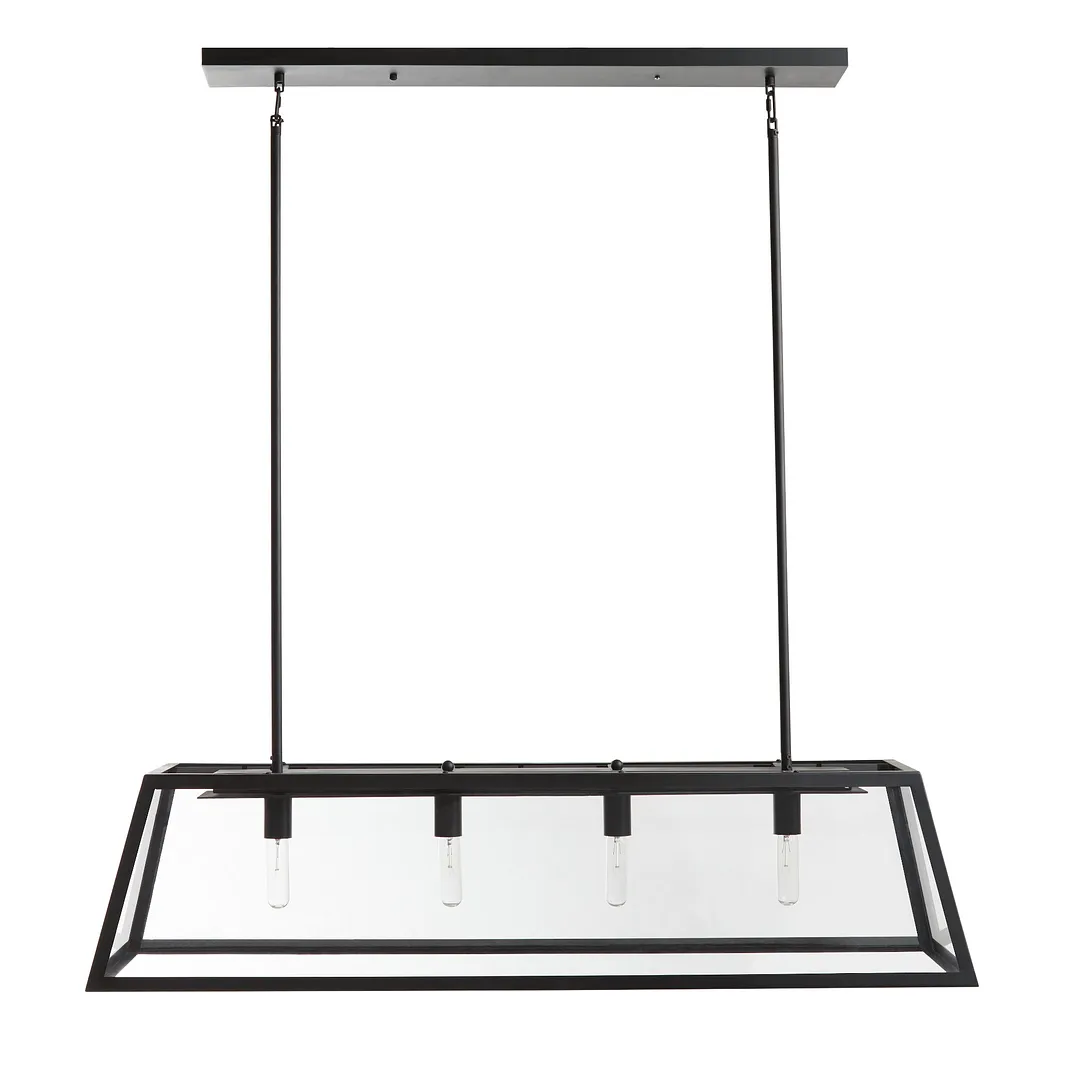 Brylee Black Metal Chandelier