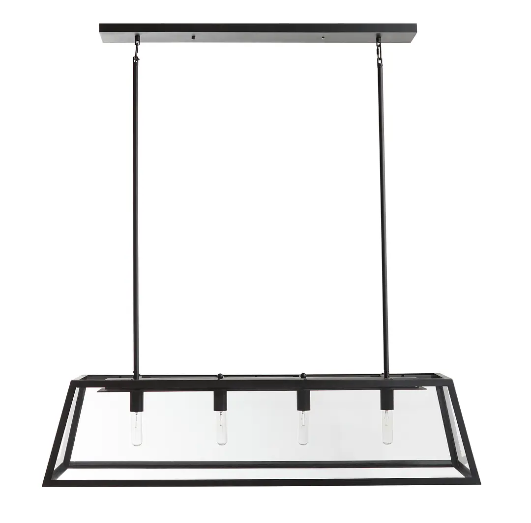 Brylee Black Metal Chandelier Brylee Black Metal Chandelier