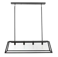 Brylee Black Metal Chandelier