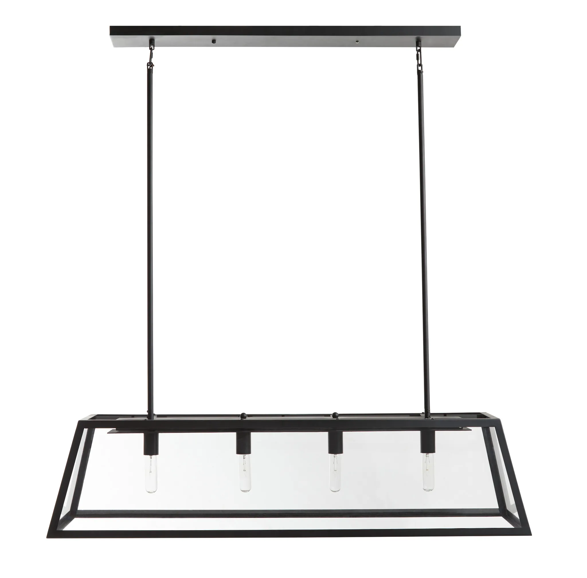 Brylee Black Metal Chandelier