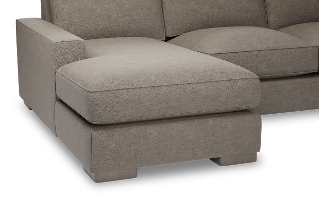 Edgewater Elite Brown Left Chaise Sectional