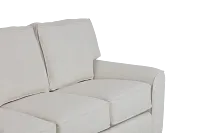 Austin White Fabric Innerspring Sleeper