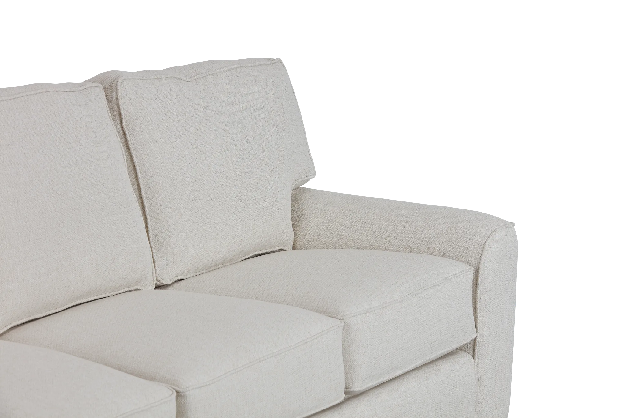 Austin White Fabric Innerspring Sleeper