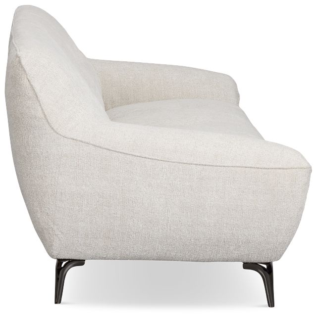 Zoey Light Beige Fabric Sofa