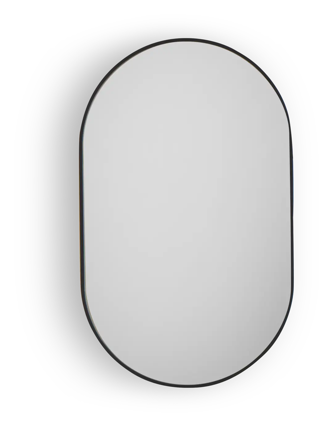 Oval Black Mirror Oval Black Mirror