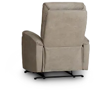 Ryder Beige Micro Recliner