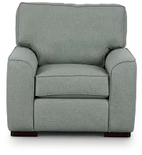 Austin Green Fabric Chair