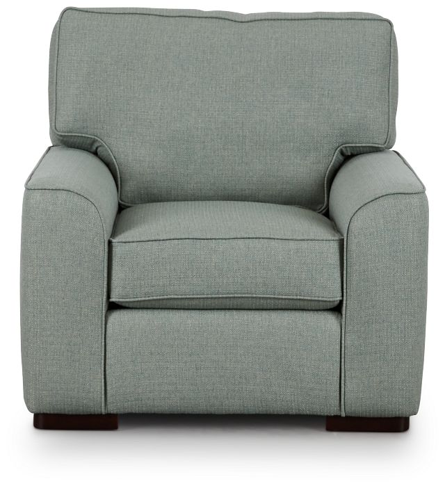 Austin Green Fabric Chair