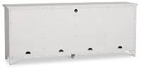 Heron Cove White 80" Tv Stand