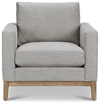 Emma Gray Fabric Chair