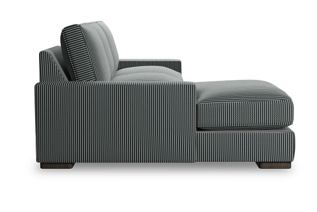 Edgewater Lucy Navy Left Chaise Sectional