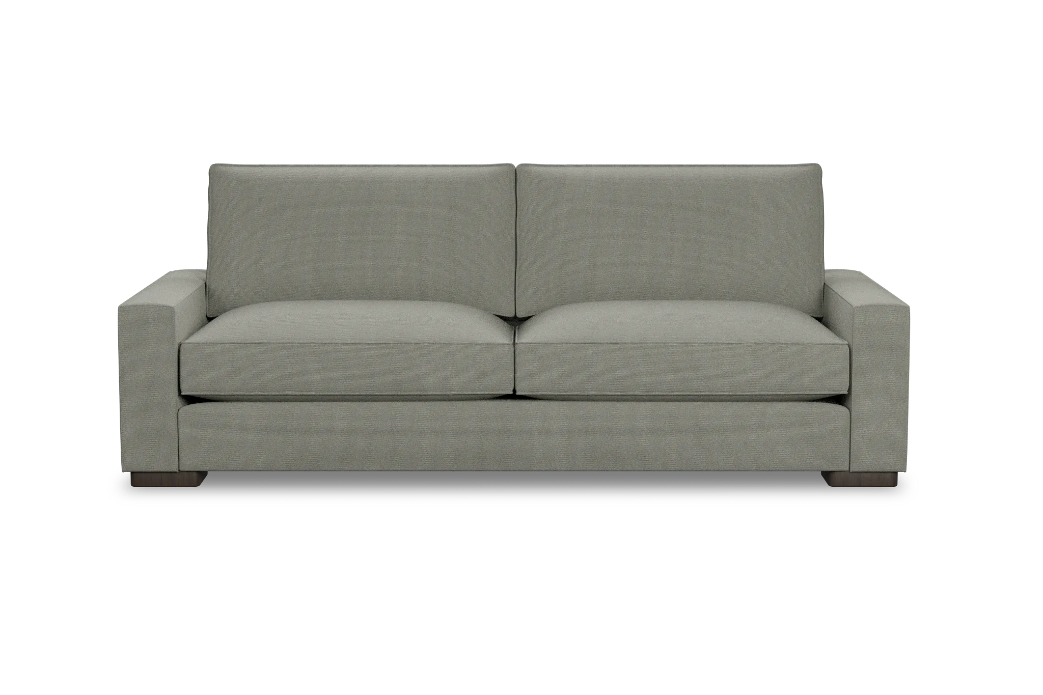 Edgewater Delray Pewter 96" Sofa W/ 2 Cushions