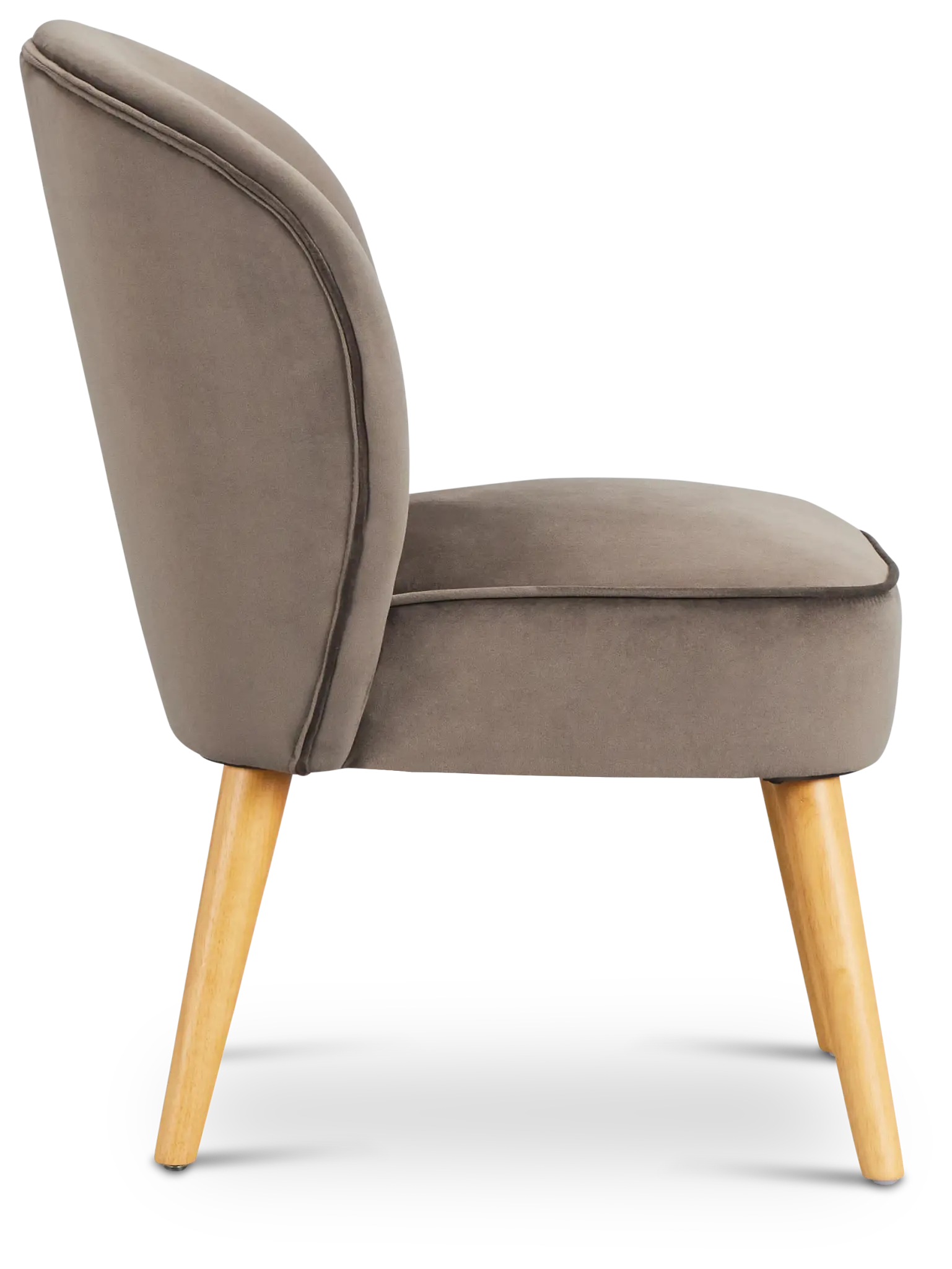 Kate Dark Gray Velvet Accent Chair Kate Dark Gray Velvet Accent Chair