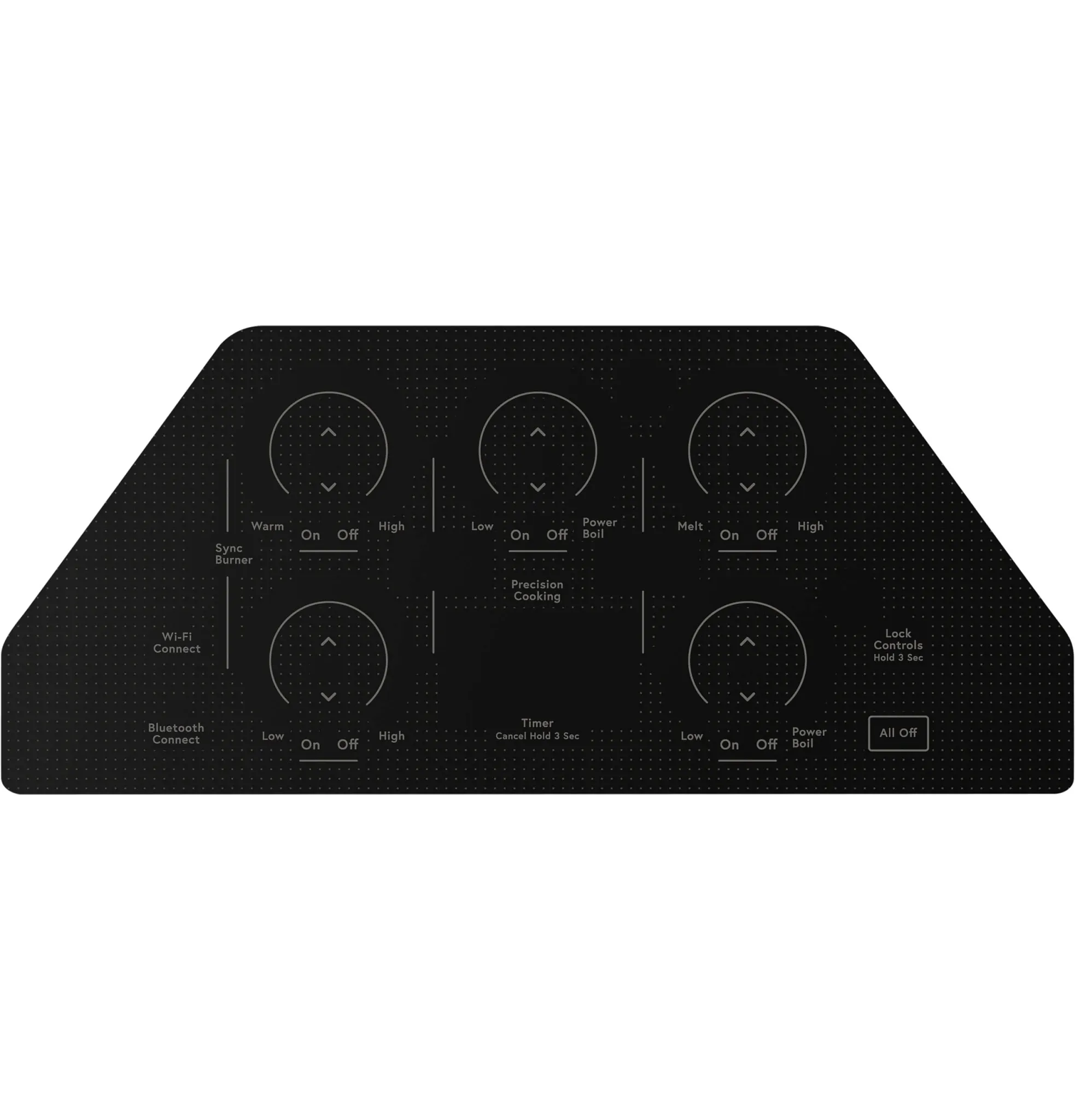 Cafe 90361 Series Black 36" Electric Cook Top