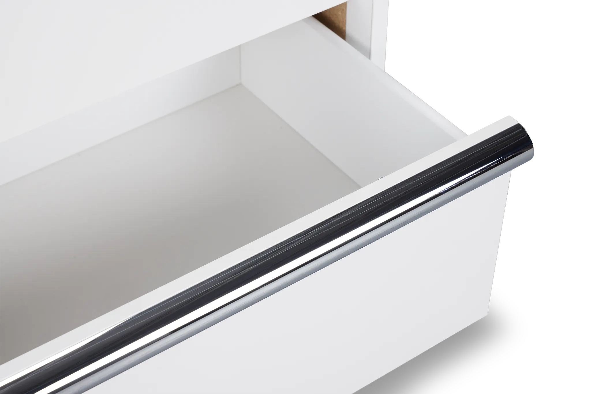 Doral White Nightstand