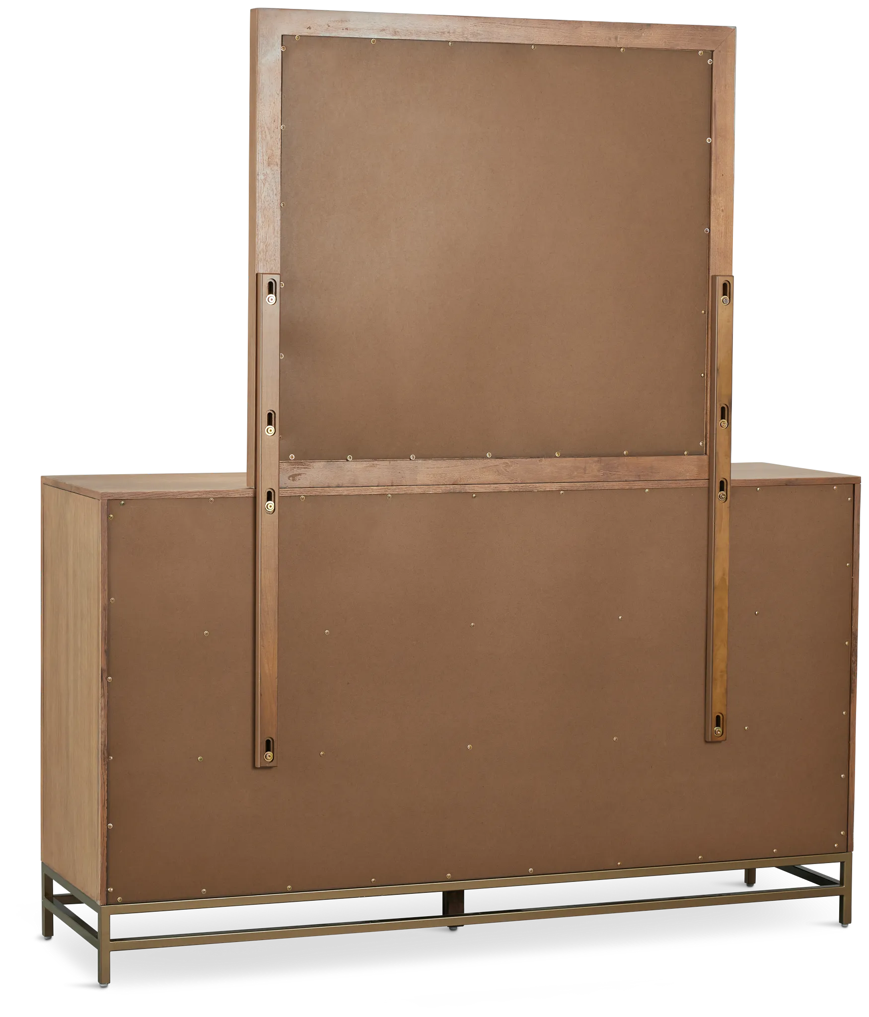 Provo Mid Tone Dresser & Mirror