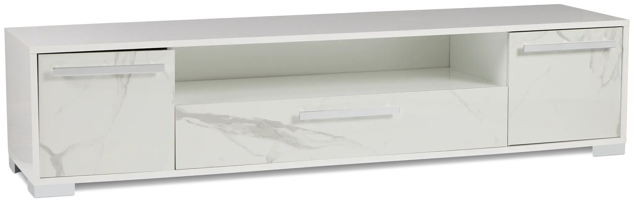 Modena White 86" Tv Stand Modena White 86" Tv Stand