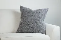 Sutt Black 24" Accent Pillow