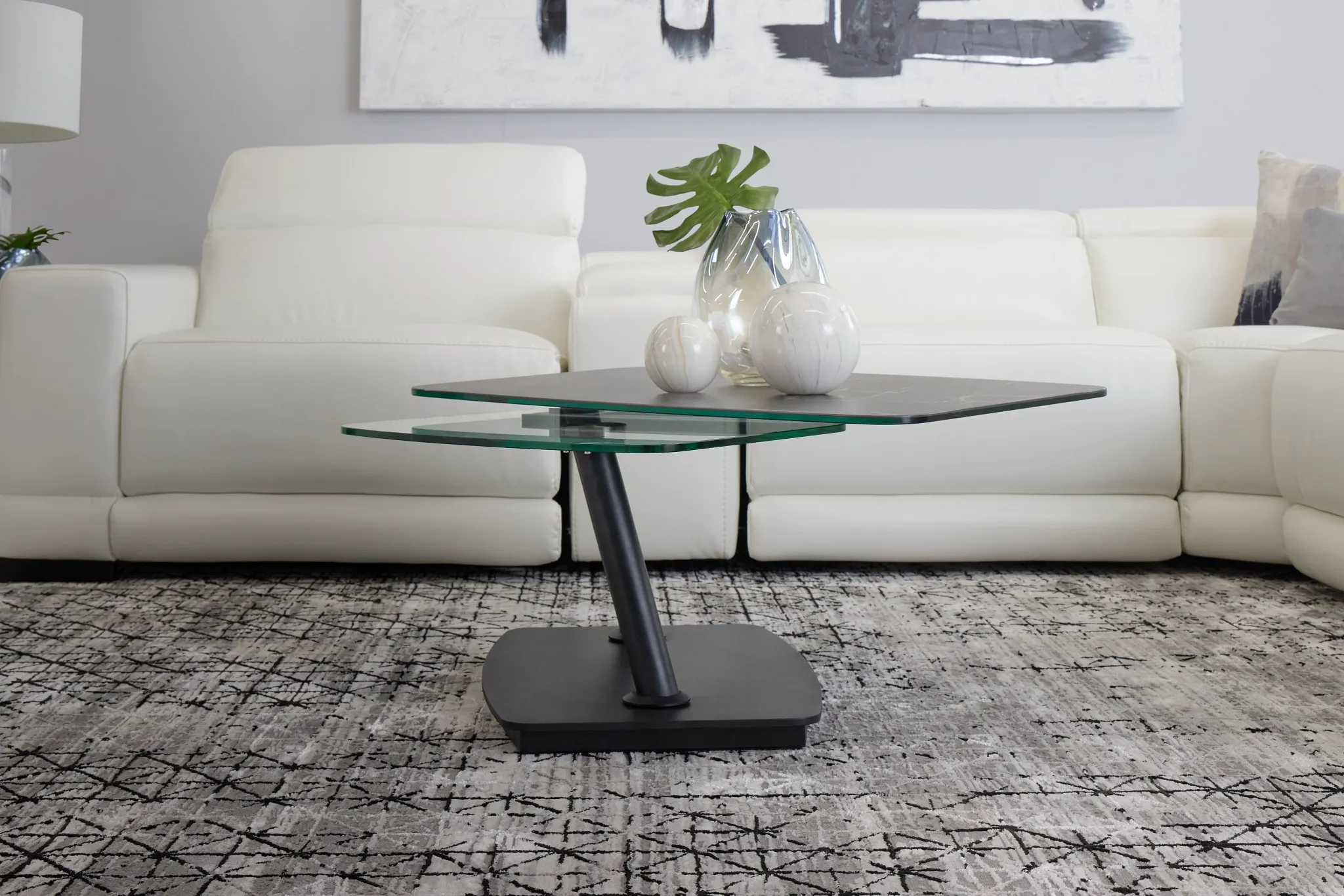 Jagger Black Rectangular Coffee Table