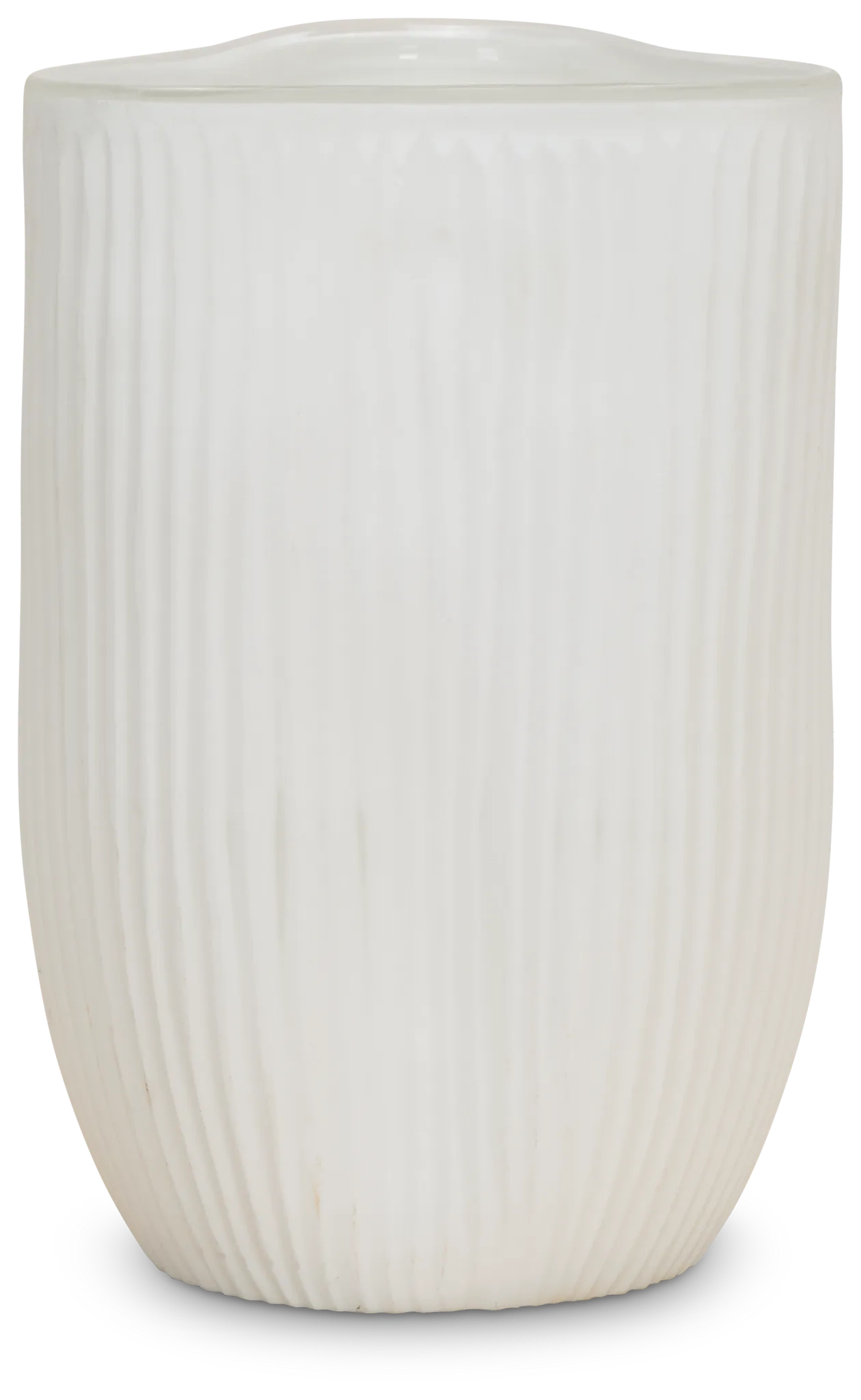 Niola White Small Vase