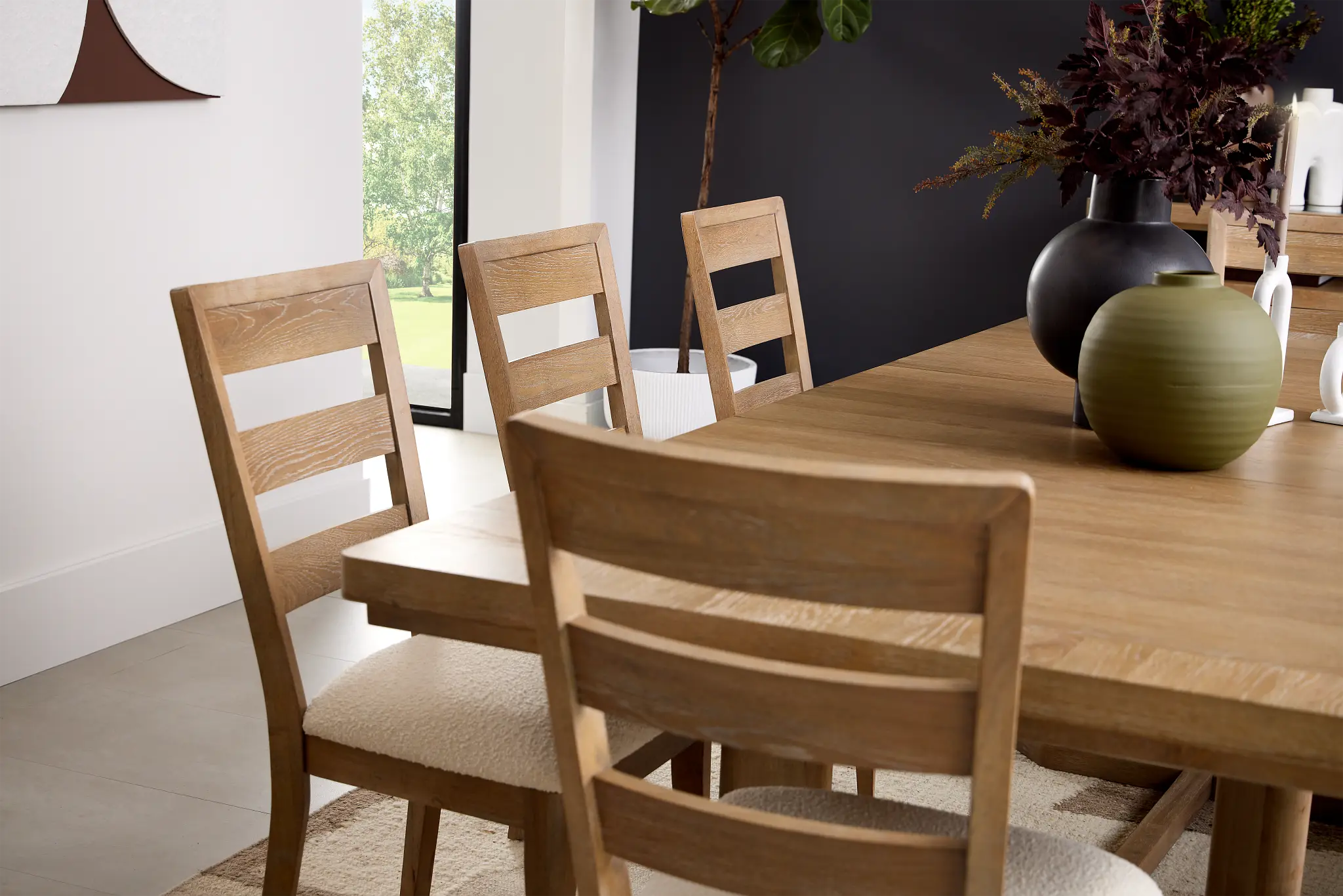 Alton Light Tone Slat Upholstered Side Chair Alton Light Tone Slat Upholstered Side Chair