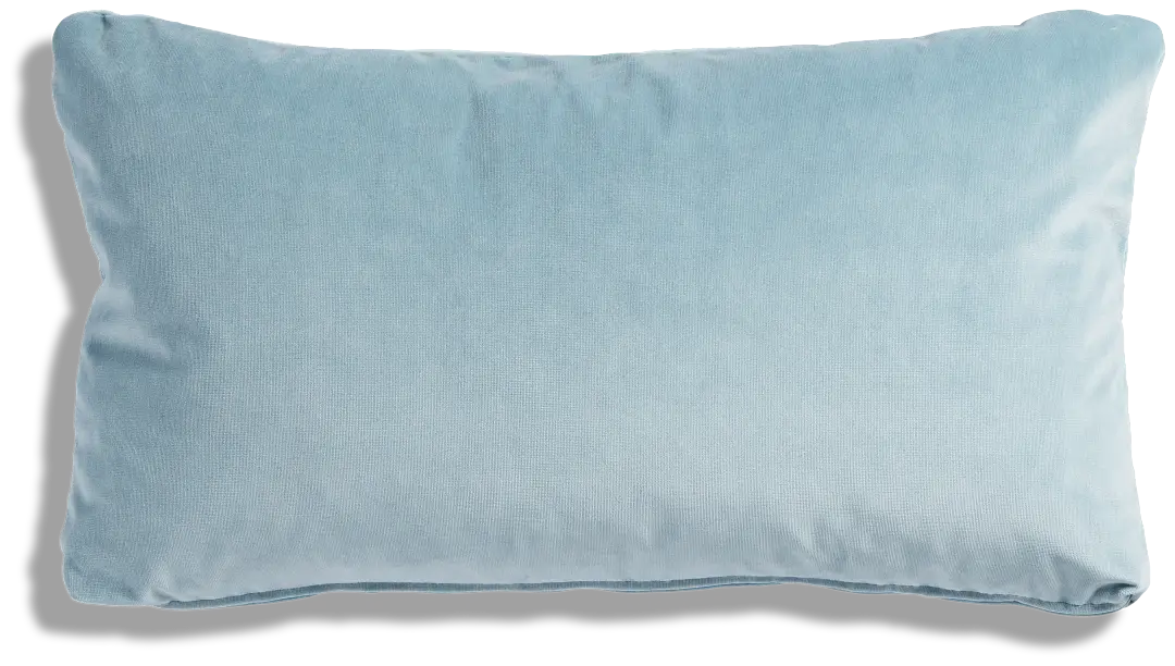Lauran Light Blue Lumbar Accent Pillow Lauran Light Blue Lumbar Accent Pillow