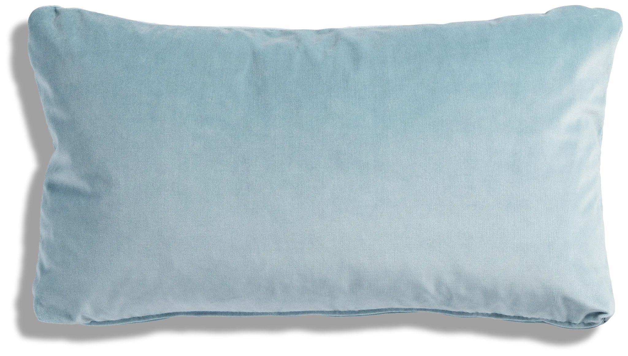 Lauran Light Blue Lumbar Accent Pillow