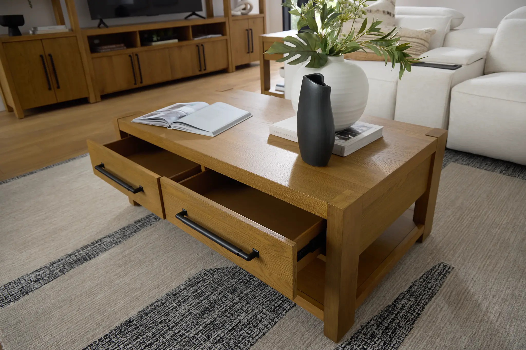 Tahoe Light Tone Rectangular Coffee Table Tahoe Light Tone Rectangular Coffee Table