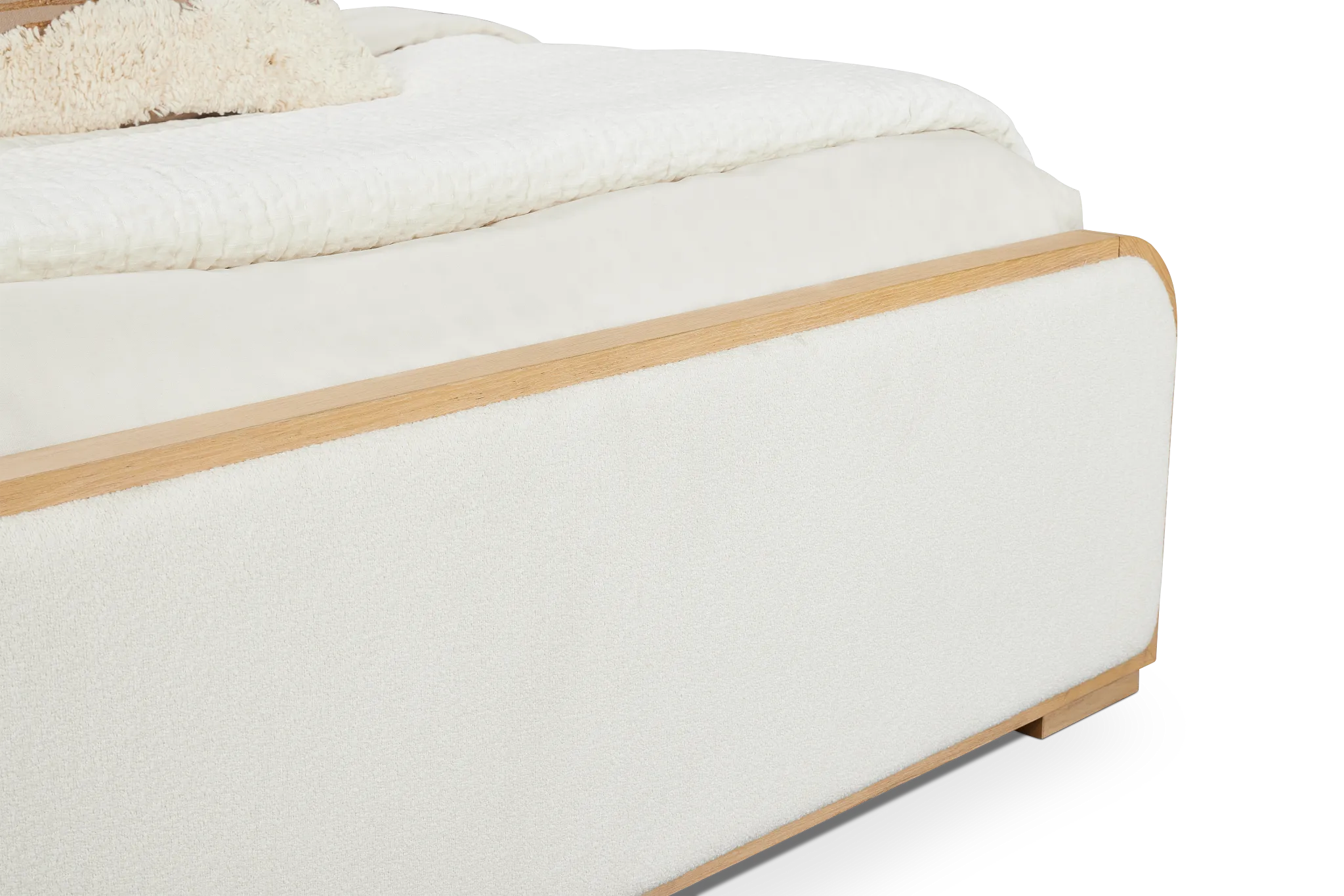 Malibu Light Tone Uph Panel Bed