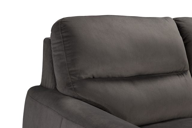 Milana Gray Velvet Sofa