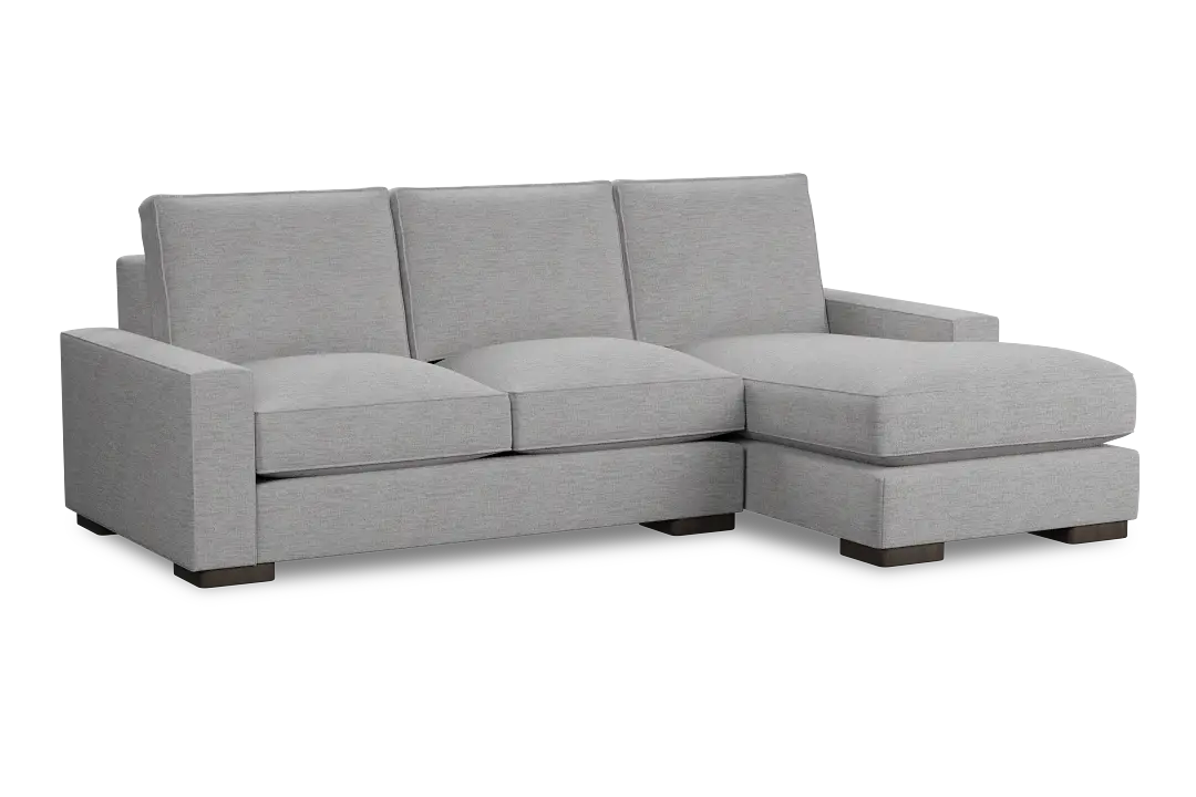 Edgewater Maguire Gray Right Chaise Sectional Edgewater Maguire Gray Right Chaise Sectional