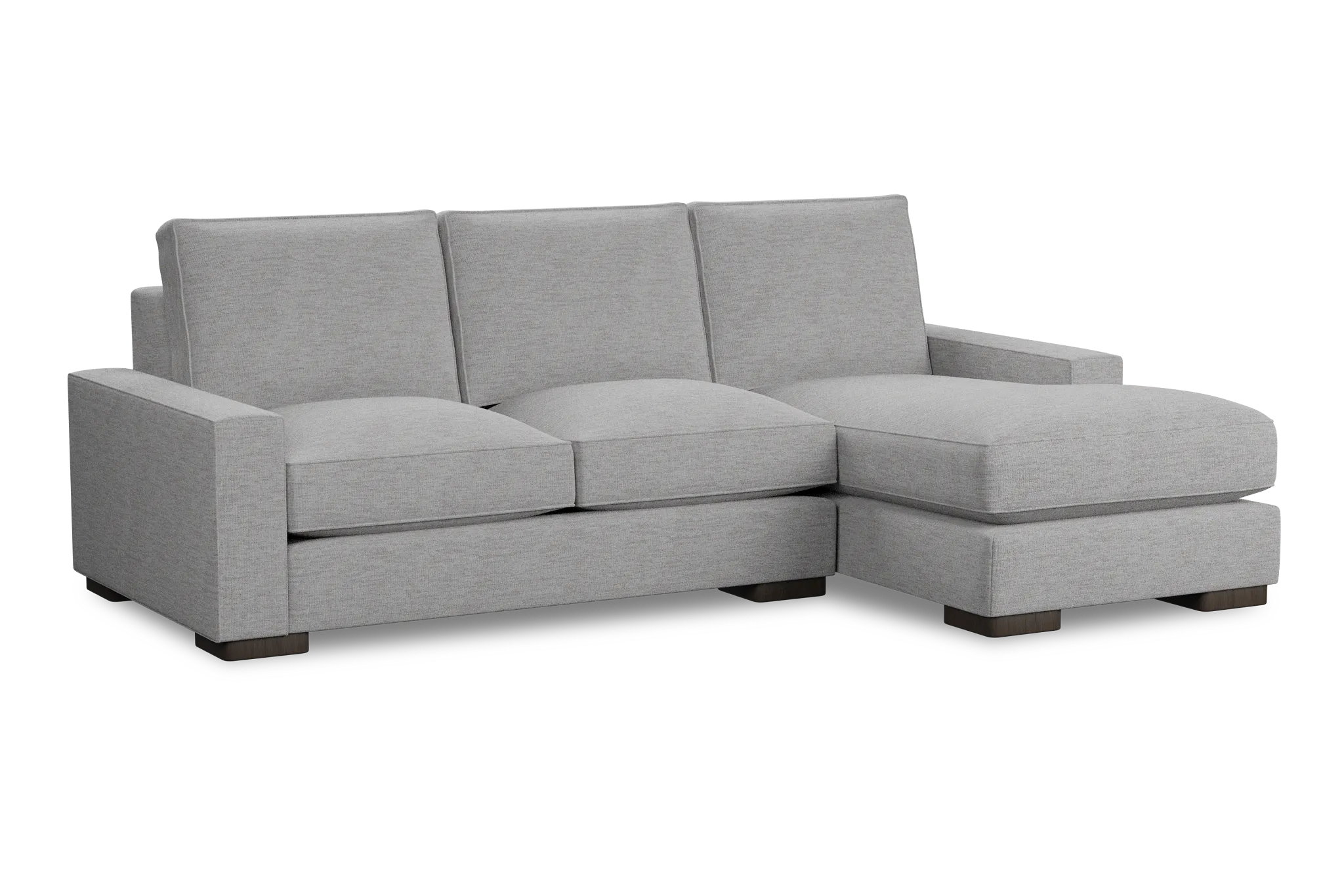 Edgewater Maguire Gray Right Chaise Sectional