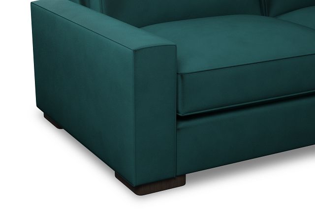 Edgewater Joya Teal 84" Sofa W/ 2 Cushions