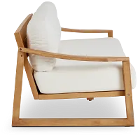 Tobago Light Tone Sofa With White Cushions