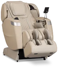 Qi Se Duo Light Beige Micro Massage Chair