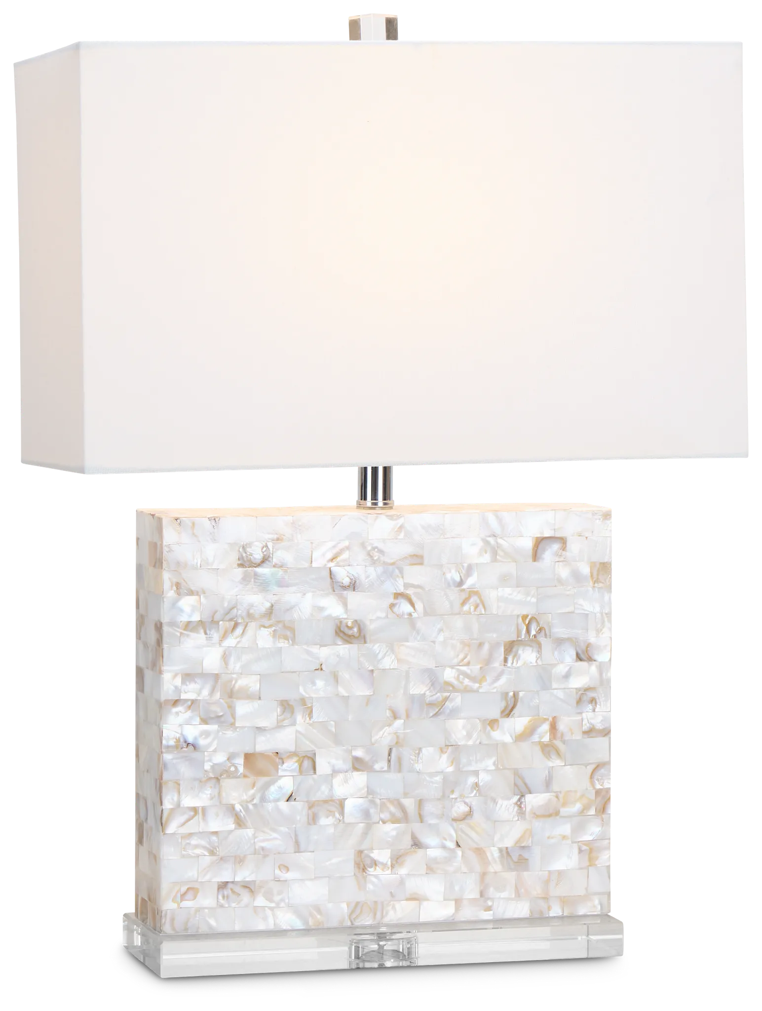 Claire Multicolored Crystal Table Lamp
