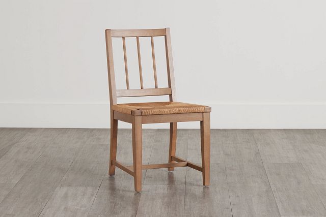 Provo Mid Tone Woven Side Chair