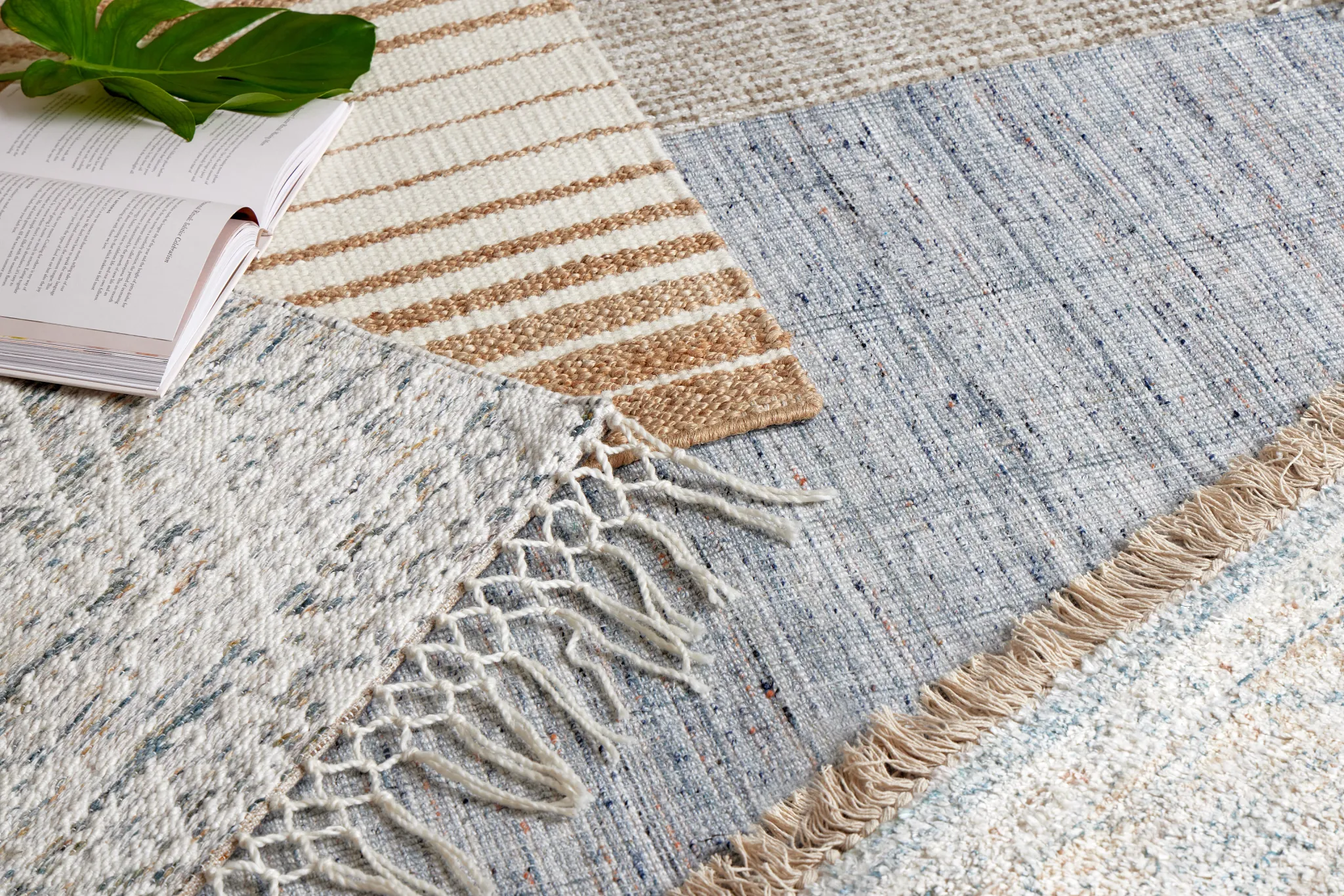 Heston Light Blue 5x8 Area Rug