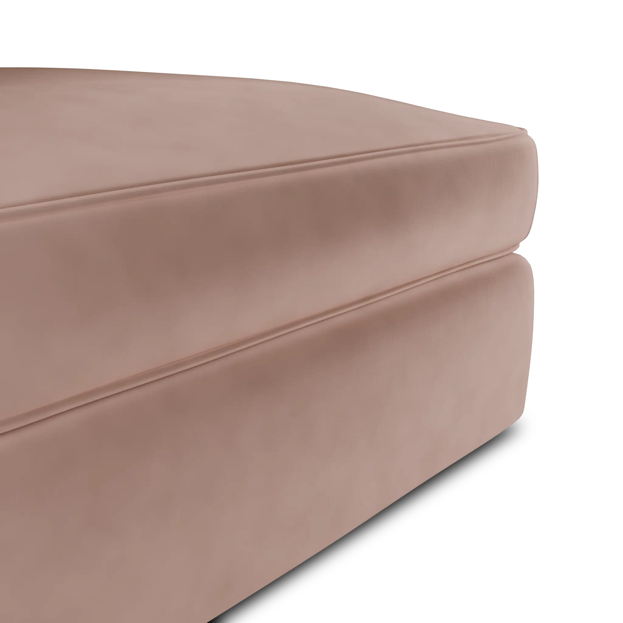 Siesta Joya Light Pink Fabric Ottoman Siesta Joya Light Pink Fabric Ottoman