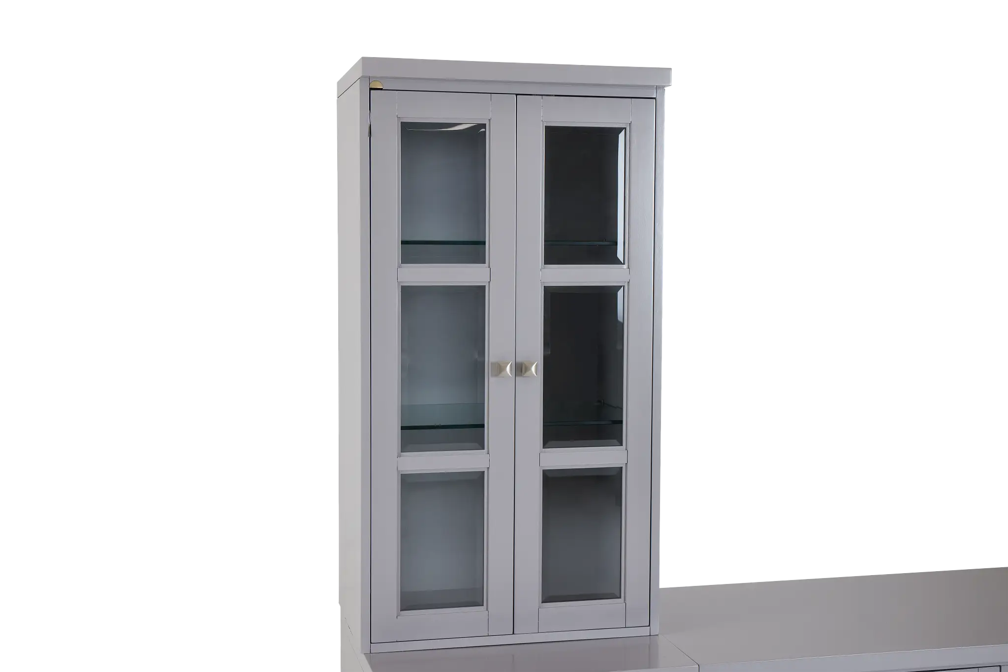 Newport Gray Large Door Entertainment Wall Newport Gray Large Door Entertainment Wall