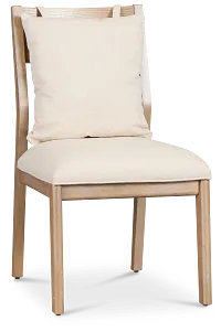 Pasadena Light Beige Upholstered Side Chair