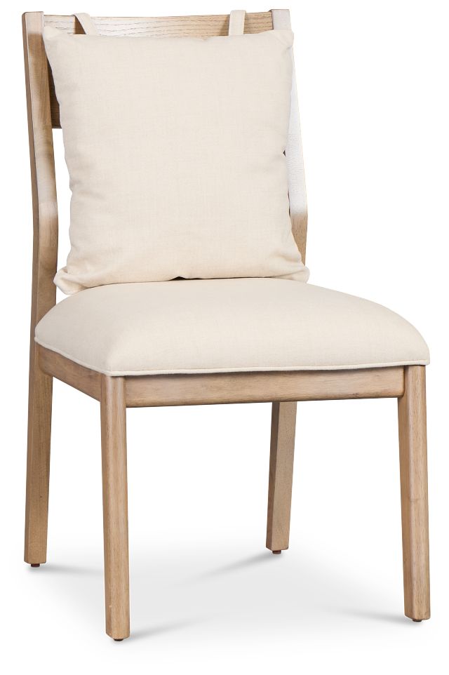 Pasadena Light Beige Upholstered Side Chair