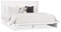 Bal Harbour White Panel Bed