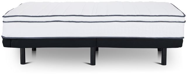 Rest & Renew By Zinus 10" Hybrid Slat Adjustable Mattress Set